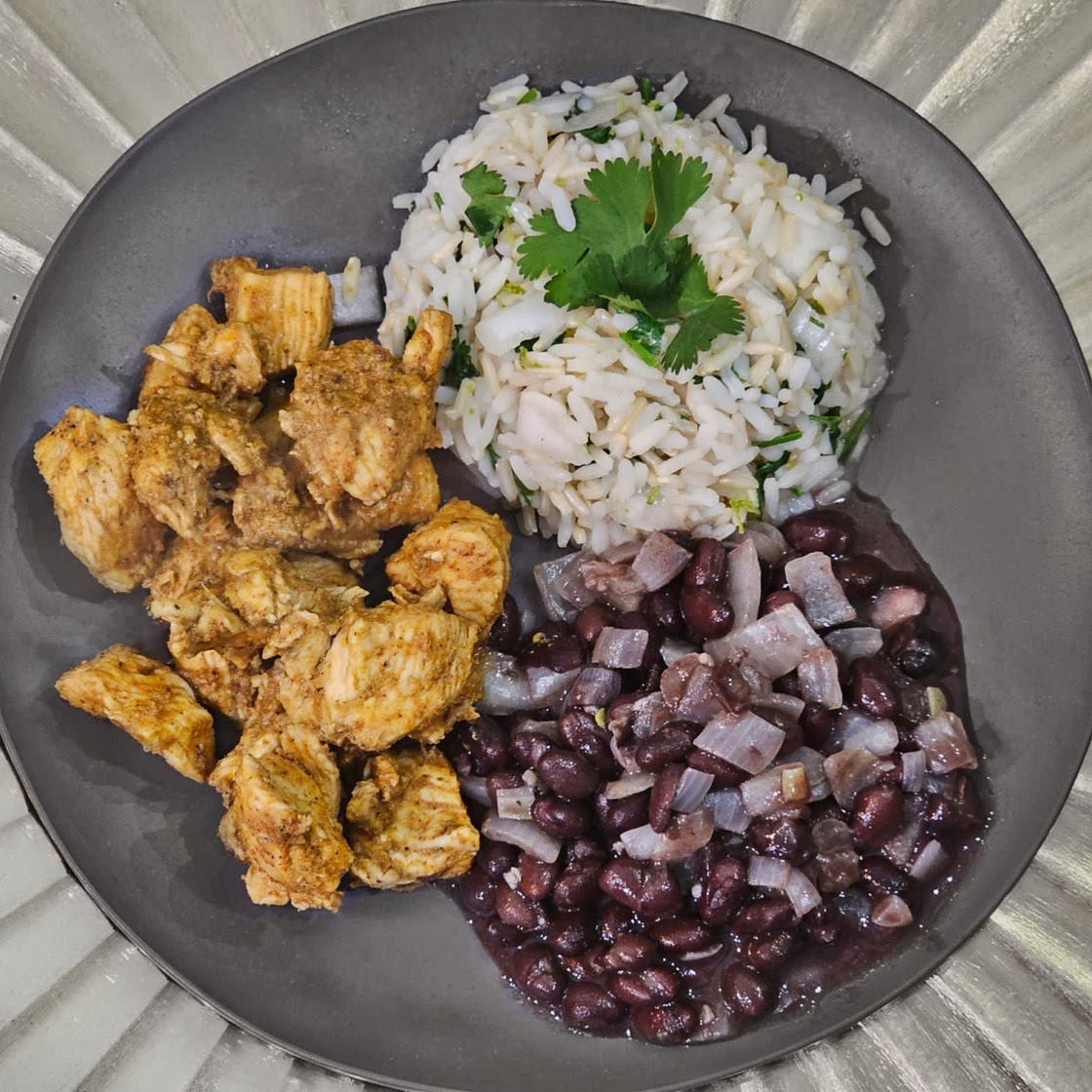 Cuban Chicken & Black Bean Rice Bowls
