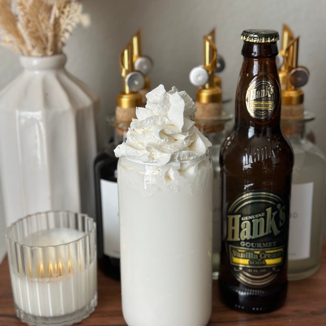 Hank’s Vanilla Italian Cream Soda 