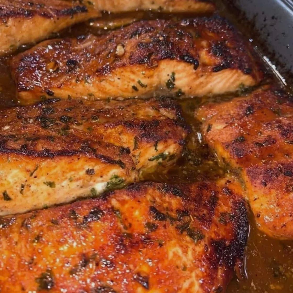Cajun Honey Butter Salmon