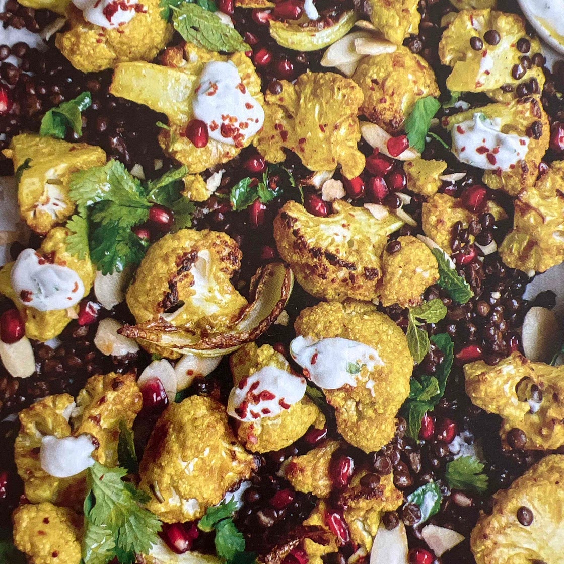 Cauliflower & puy lentil salad