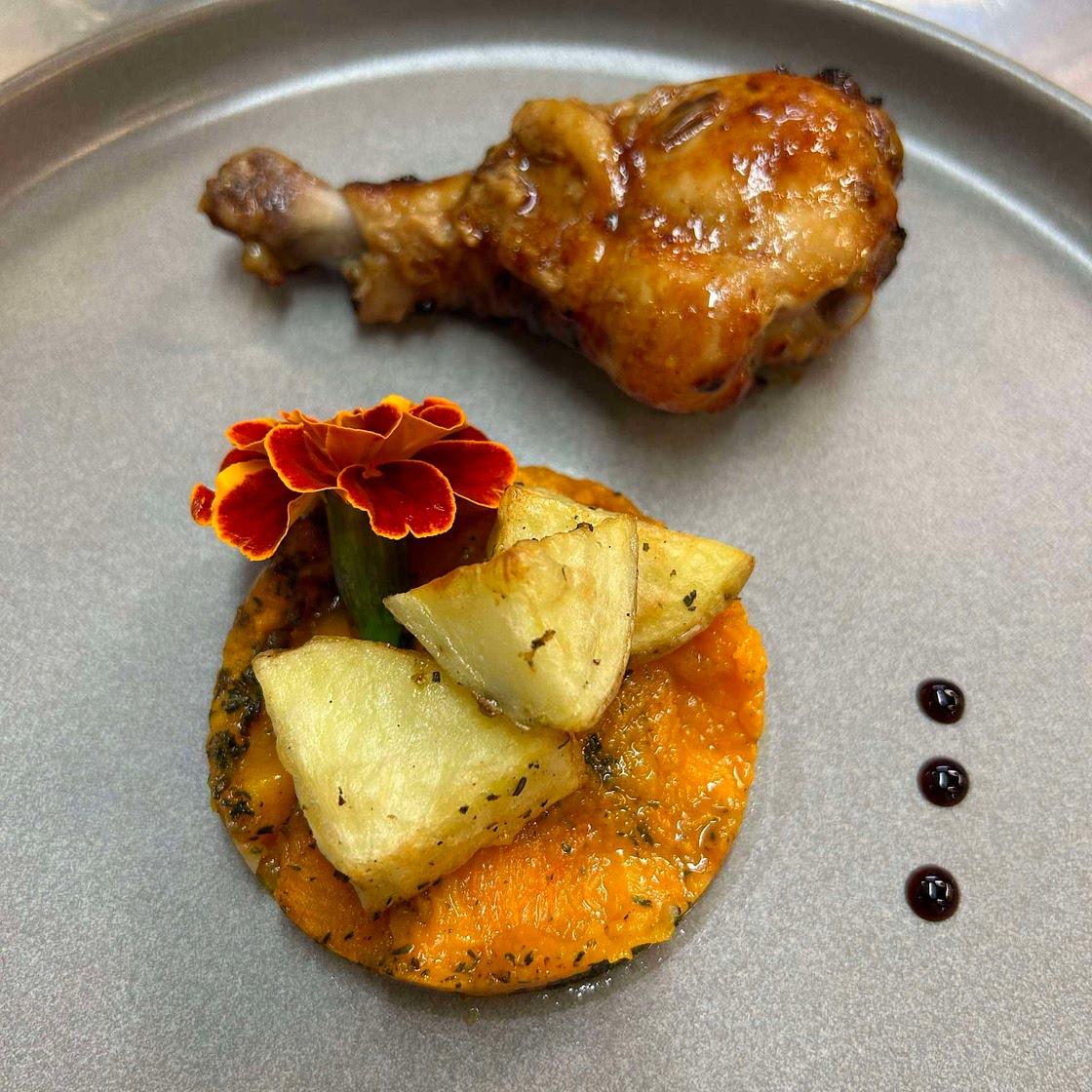 Chicken potatoes/sweet potatoes 