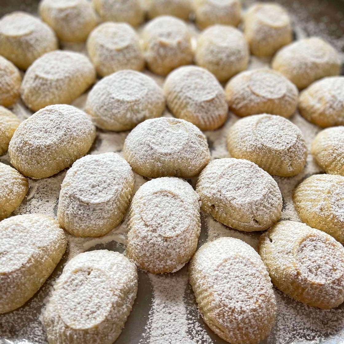 Ma’amoul Eid Date and Pistachio Cookies