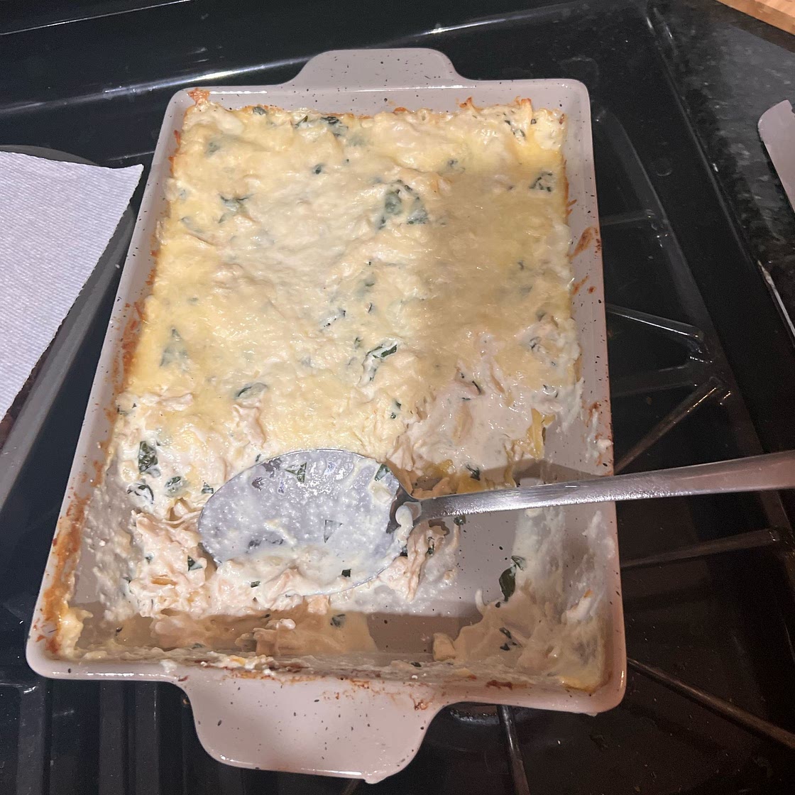 Chicken Alfredo Lasagna