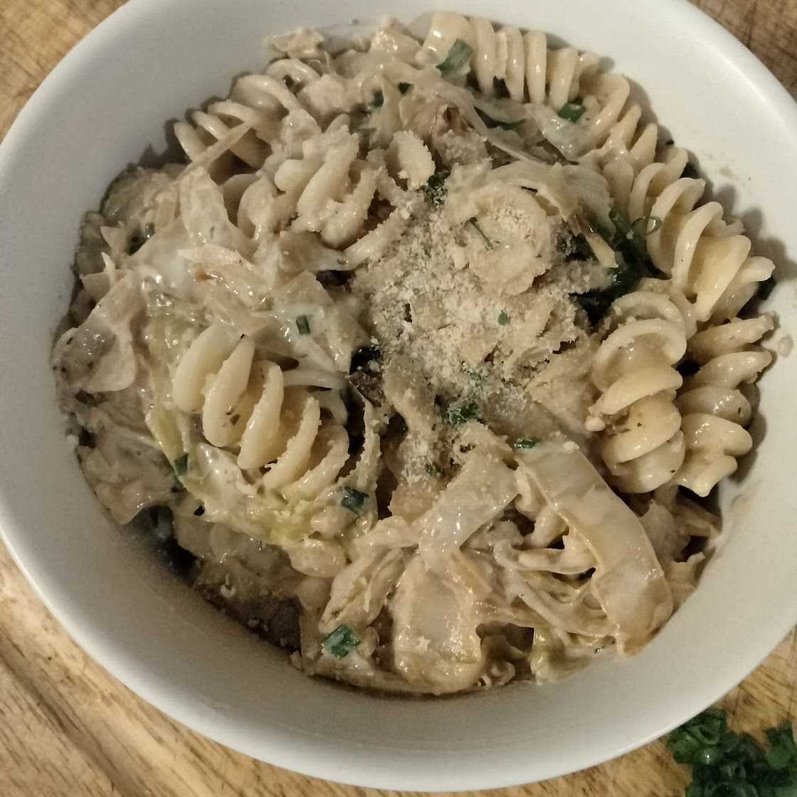 Caramelized Cabbage Butter Pasta