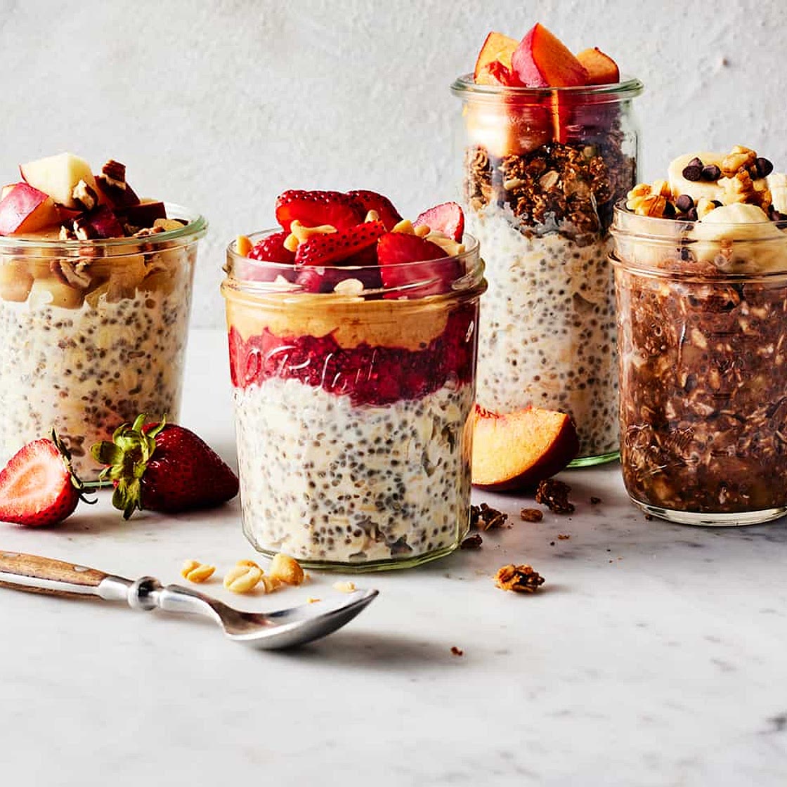 Strawberry Overnight Oats