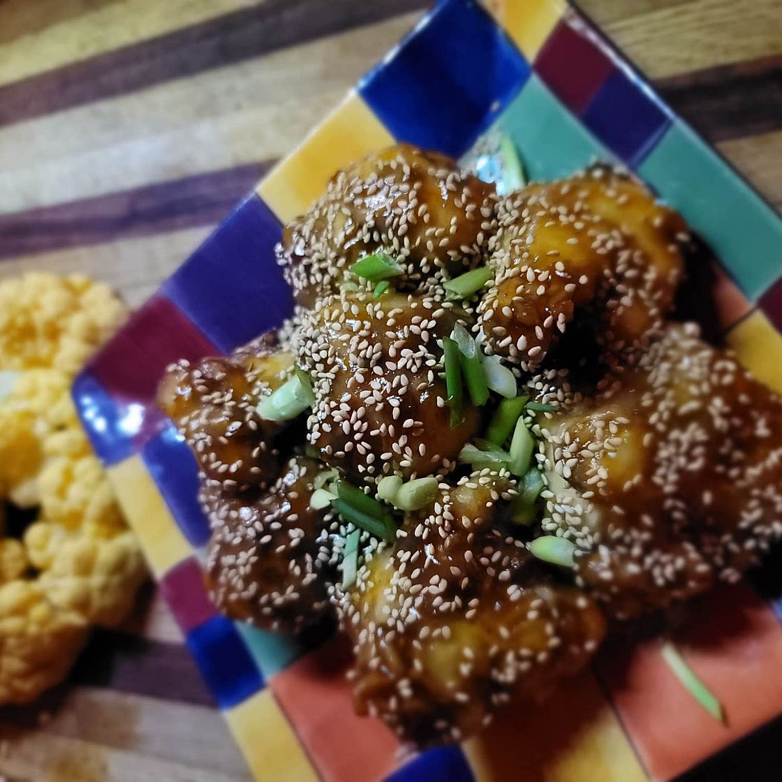 Orange Cauliflower “Chicken” Recipe by Tasty