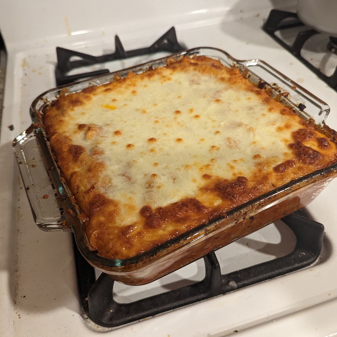 Generalized Simple Baked Pasta (technique)