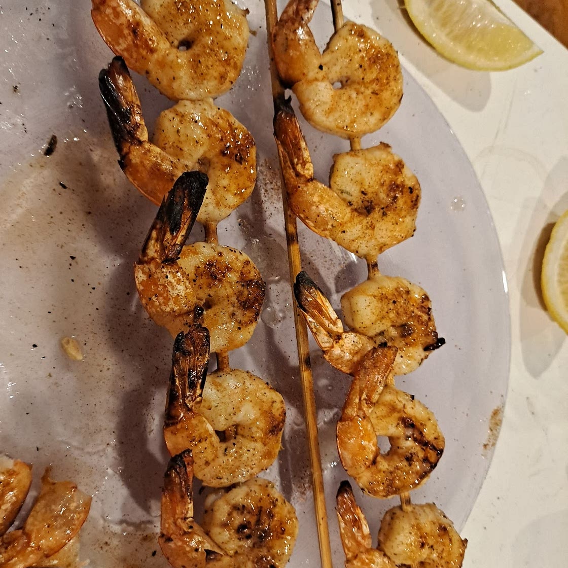 Grilled Shrimp Skewers
