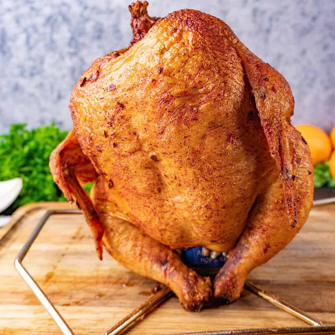 Smoked Beer Can Chicken