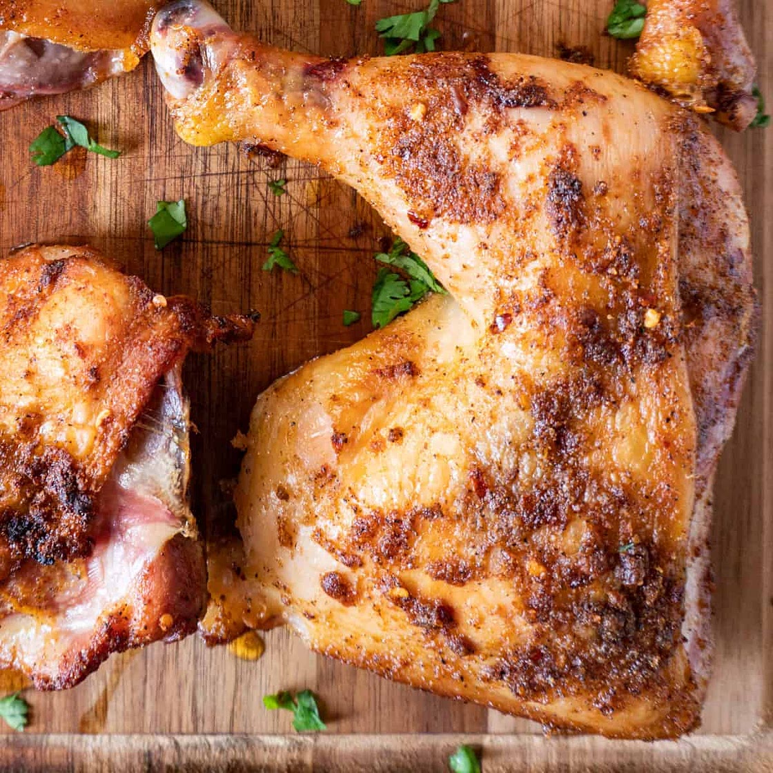 Smoked Chicken Leg Quarters