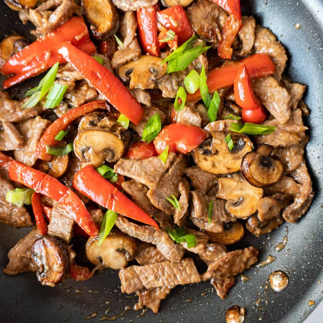 Beef with Garlic Sauce