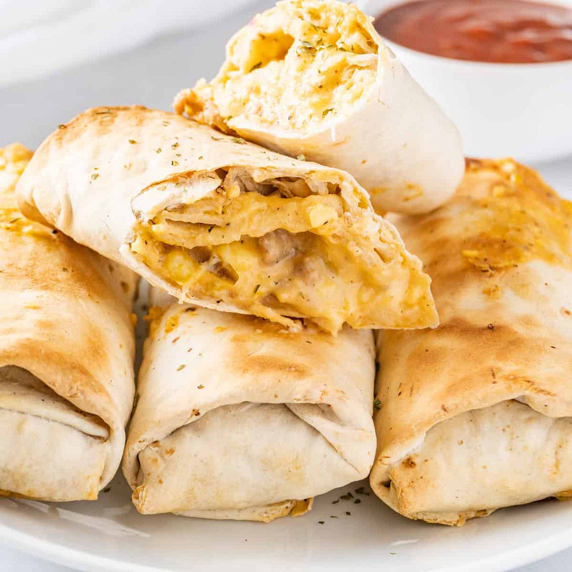 Frozen Burritos in Air Fryer