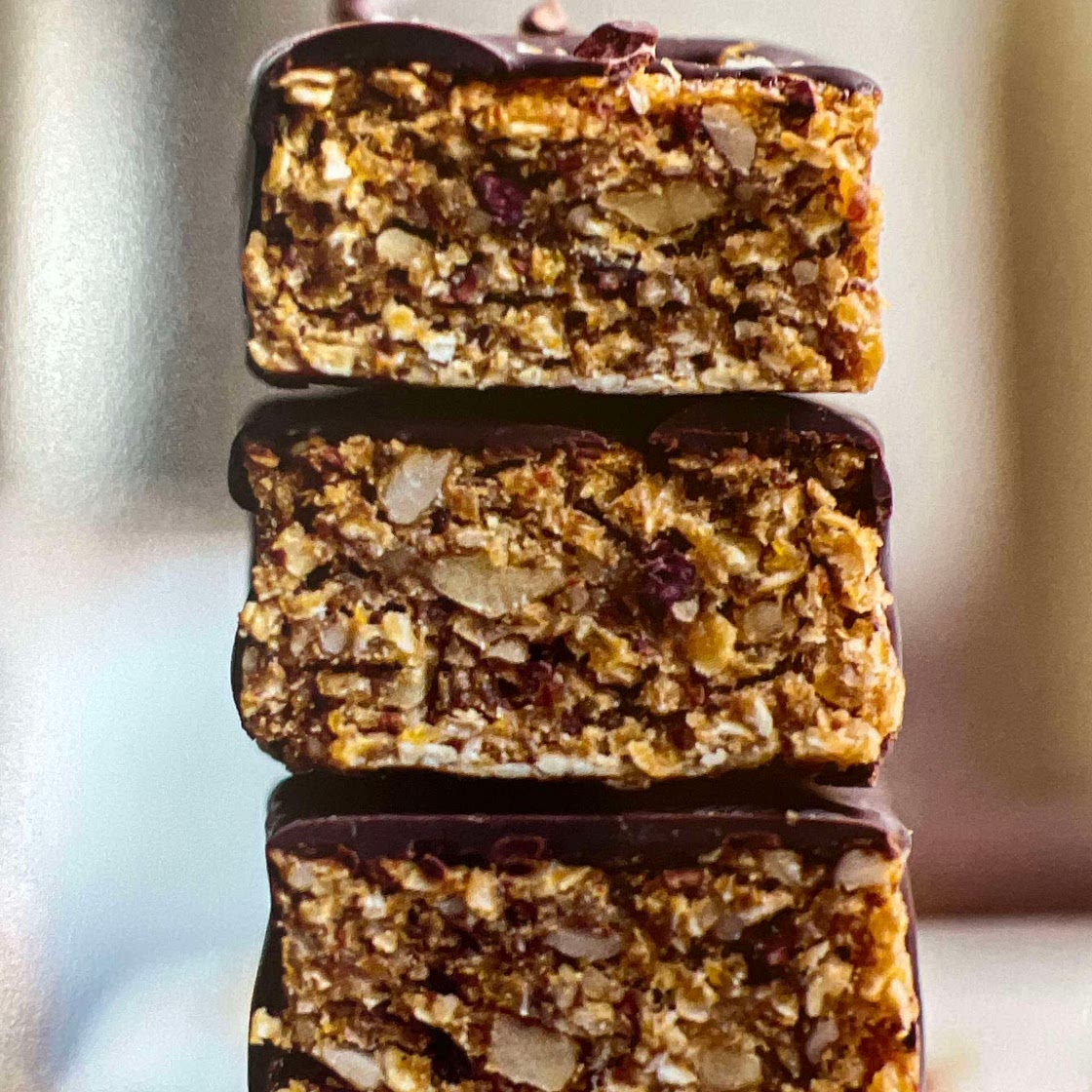 Fruity flapjacks