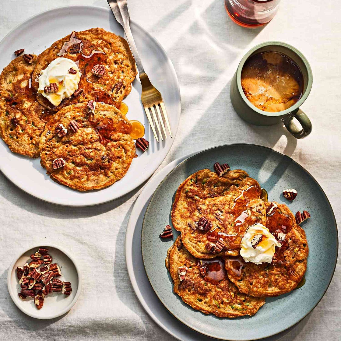 Zucchini Bread Pancakes