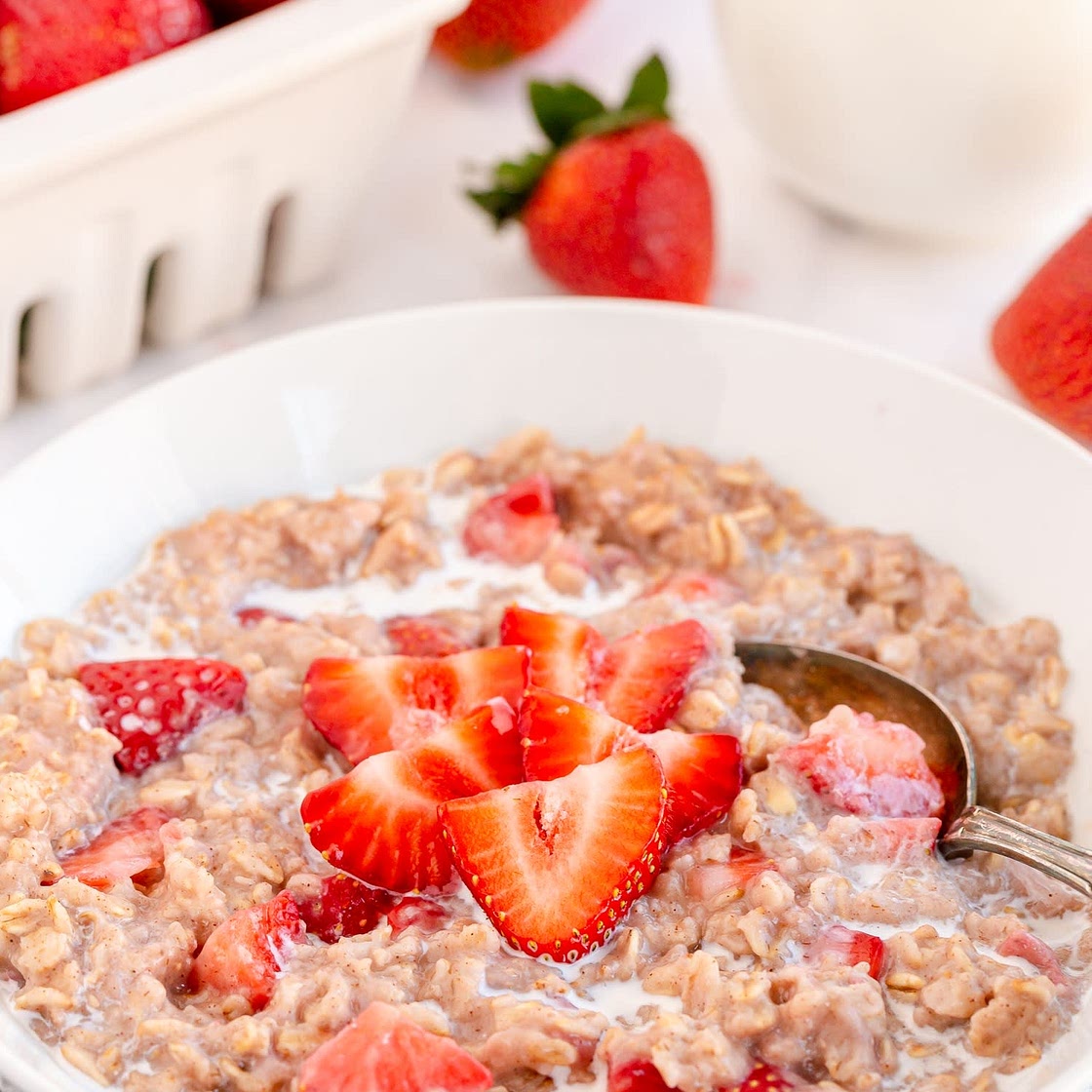 Strawberries & Cream Oatmeal