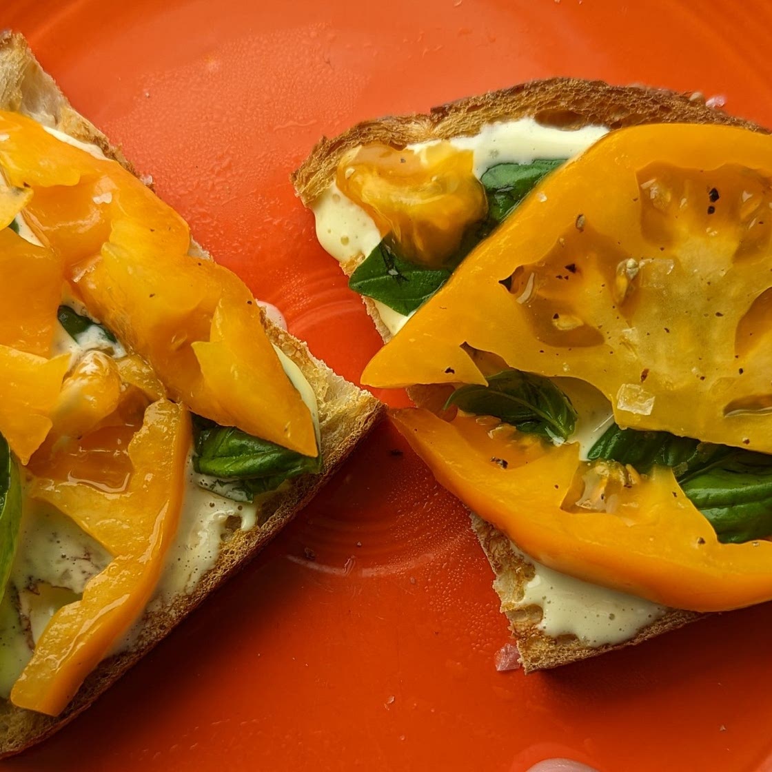 Heirloom Tomato Toast