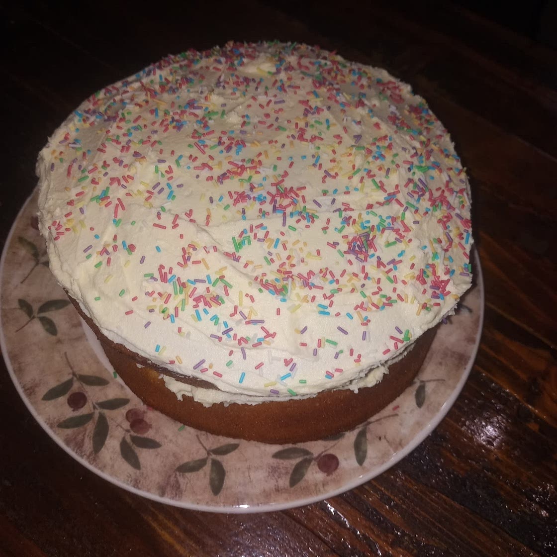 My best Vanilla Cake - stays moist 4 days!