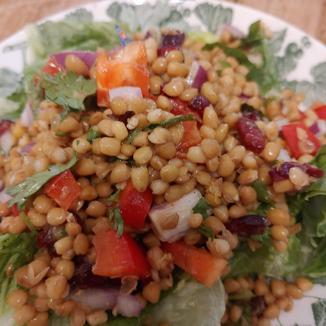 Curried Lentil Salad