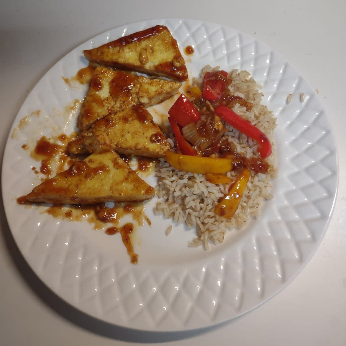 Black Pepper Tofu “Chicken” Steaks