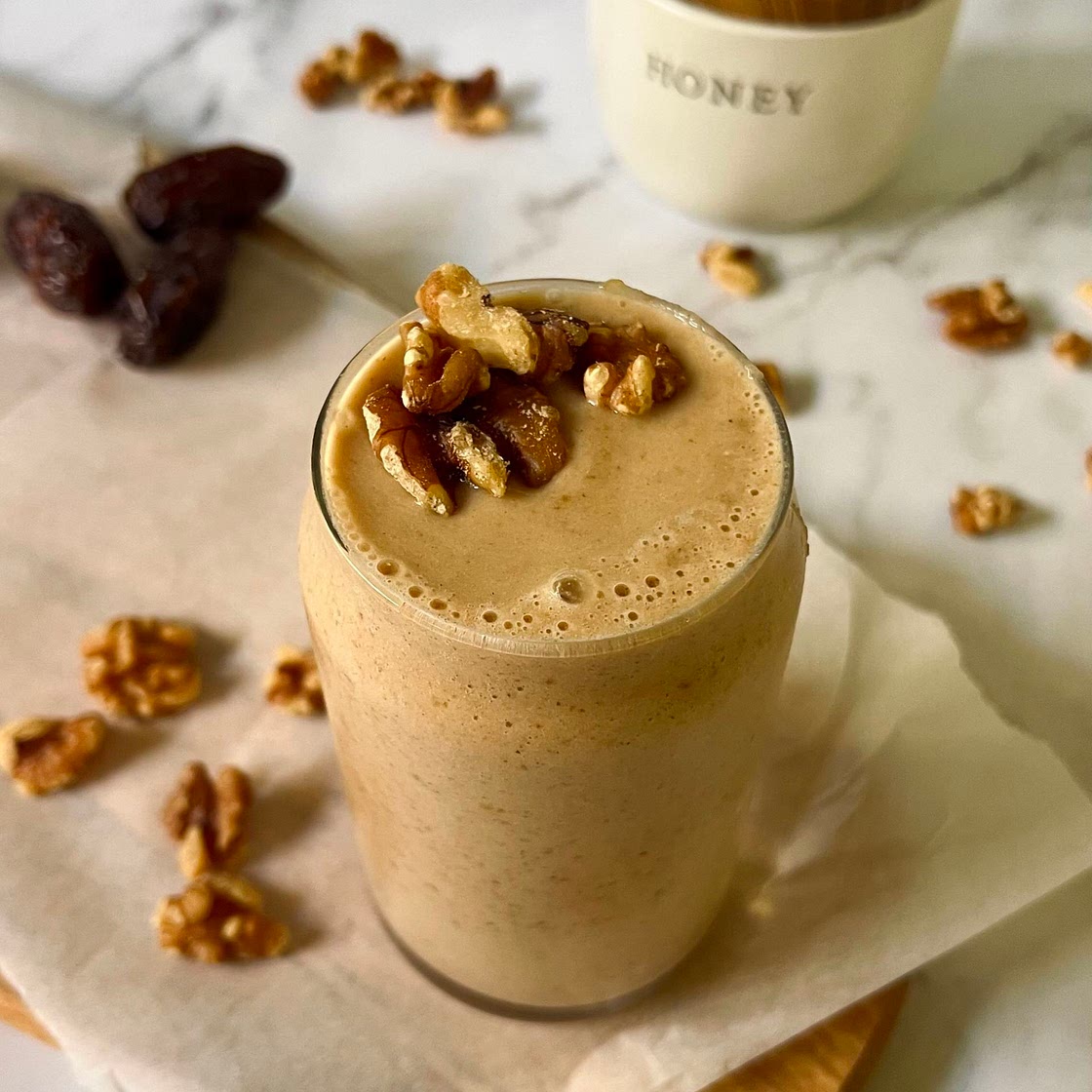Banana Date Walnut Smoothie