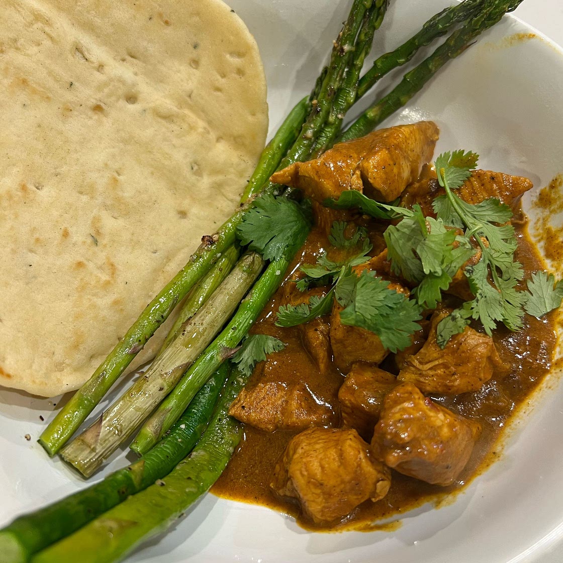 30 Minute Spicy Coconut Butter Chicken
