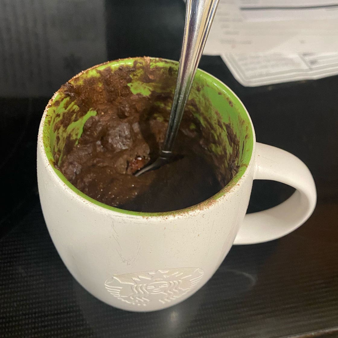 Chocolate Shakeology Mug Cake