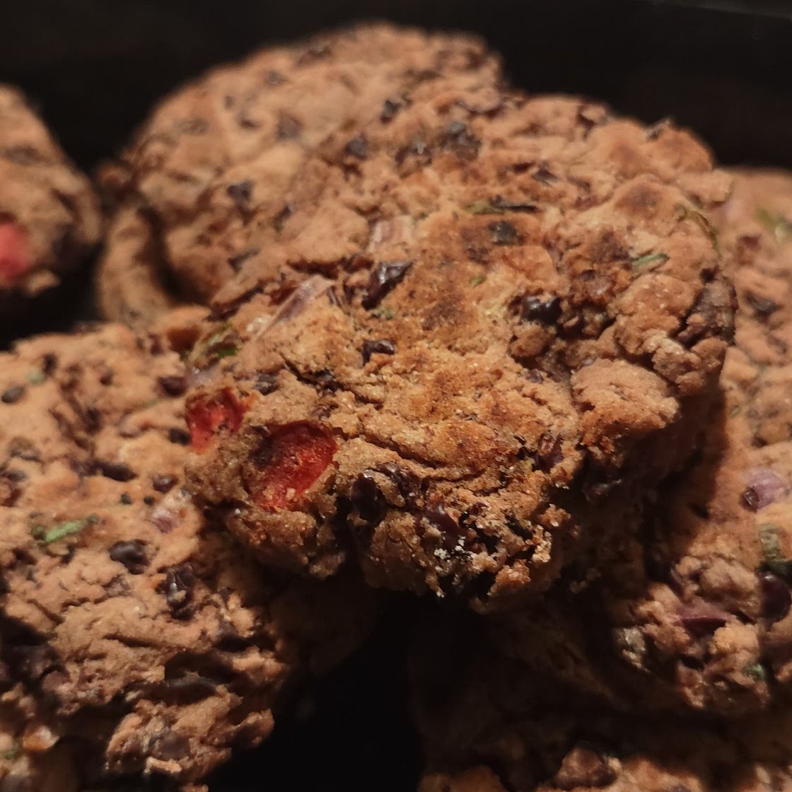 black bean cakes