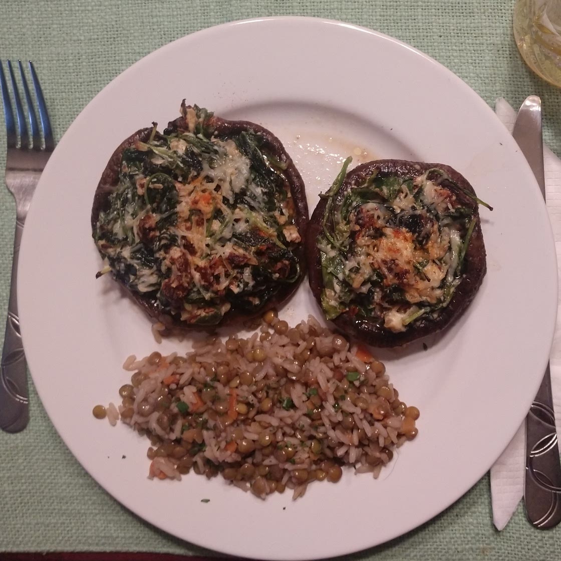 Stuffed Portobello Mushrooms