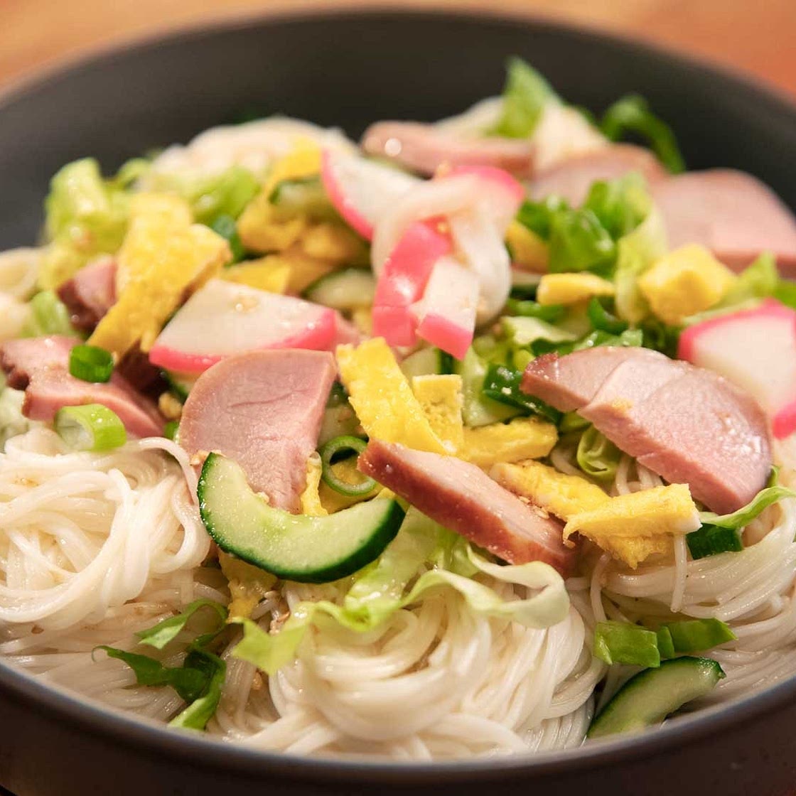 Somen Noodle Salad and Char Siu