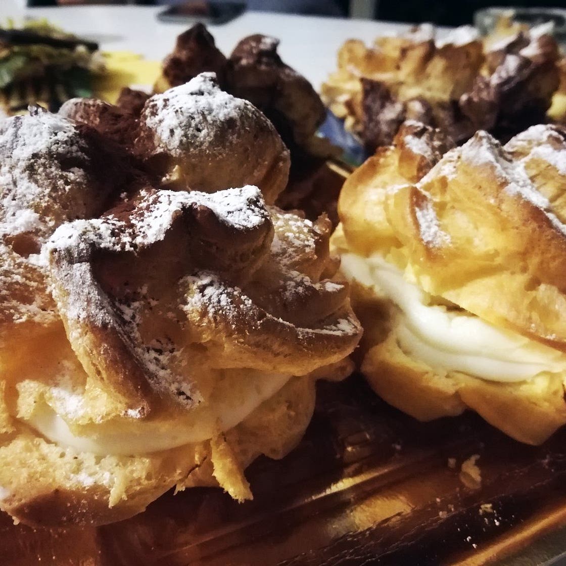 SICILIAN CREAM PUFFS (TESTA DI TURCO-TURKISH HEAD)