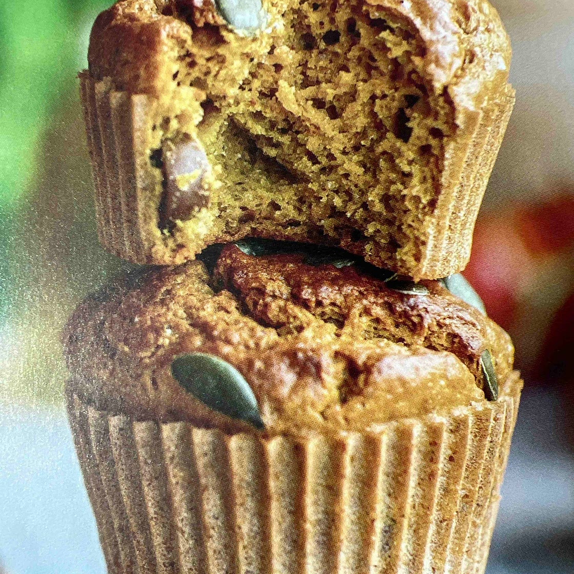 Savoury carrot & sun-dried tomato muffins 