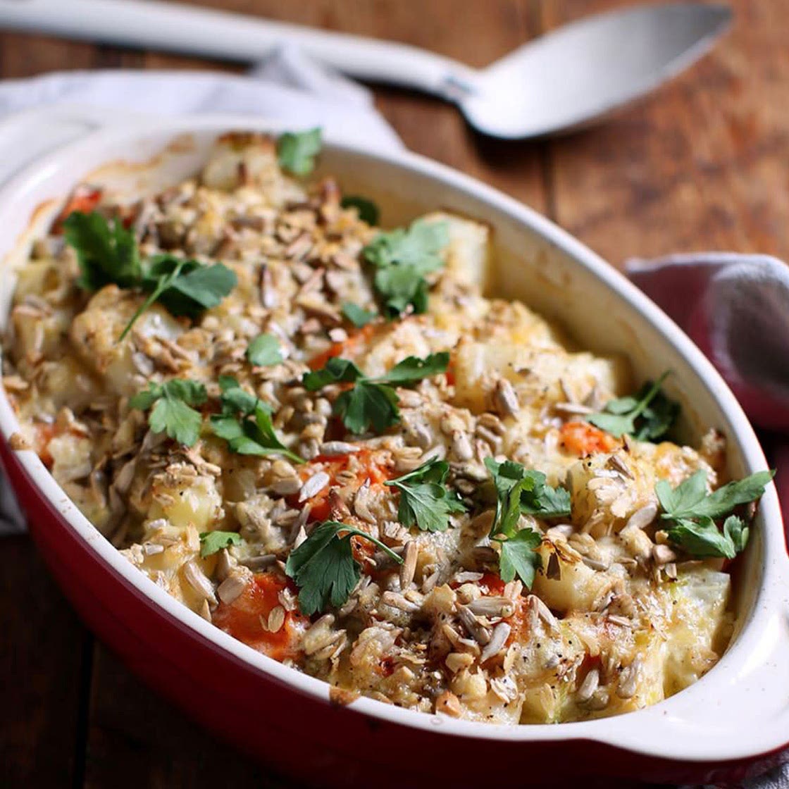 Root veggie crumble
