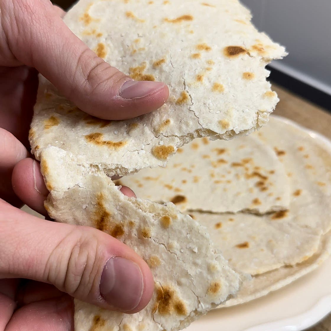 Huni Roshi - Coconut Flat Bread