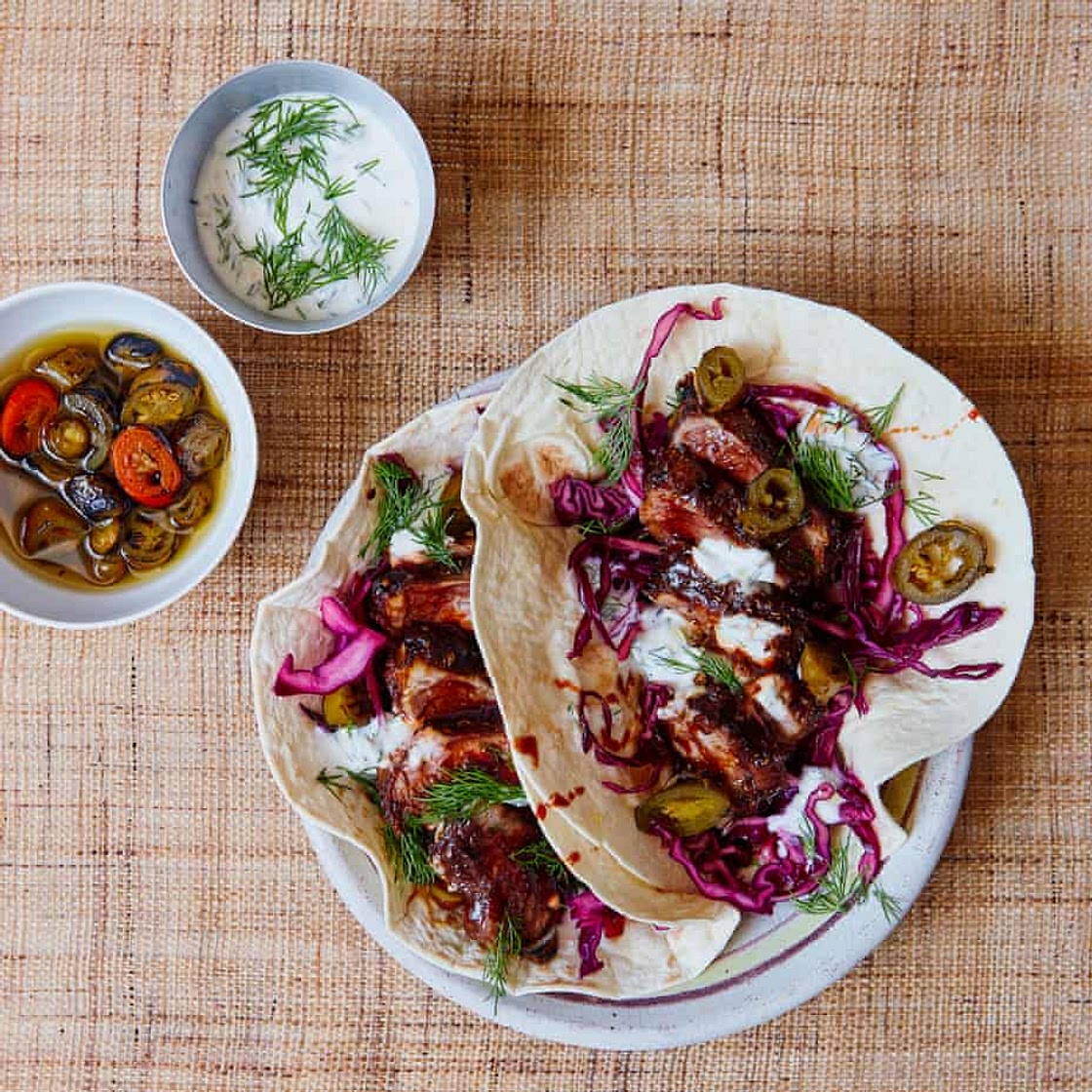 lamb kebab tacos