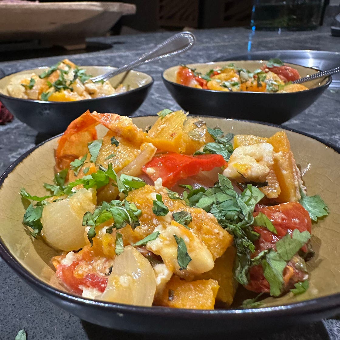 Hot Butternut Bake (Idwala)