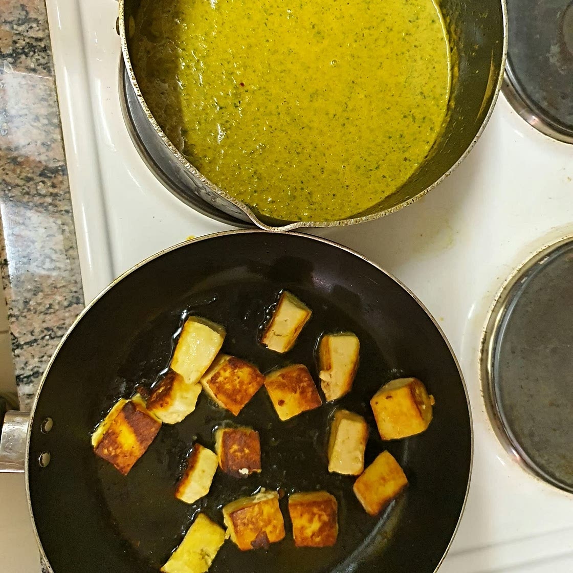 Saag paneer