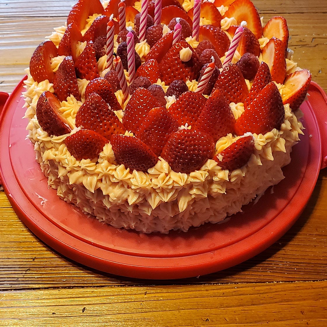 Strawberry Lemon Cake
