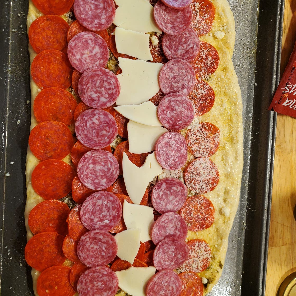 Perfect pepperoni bread