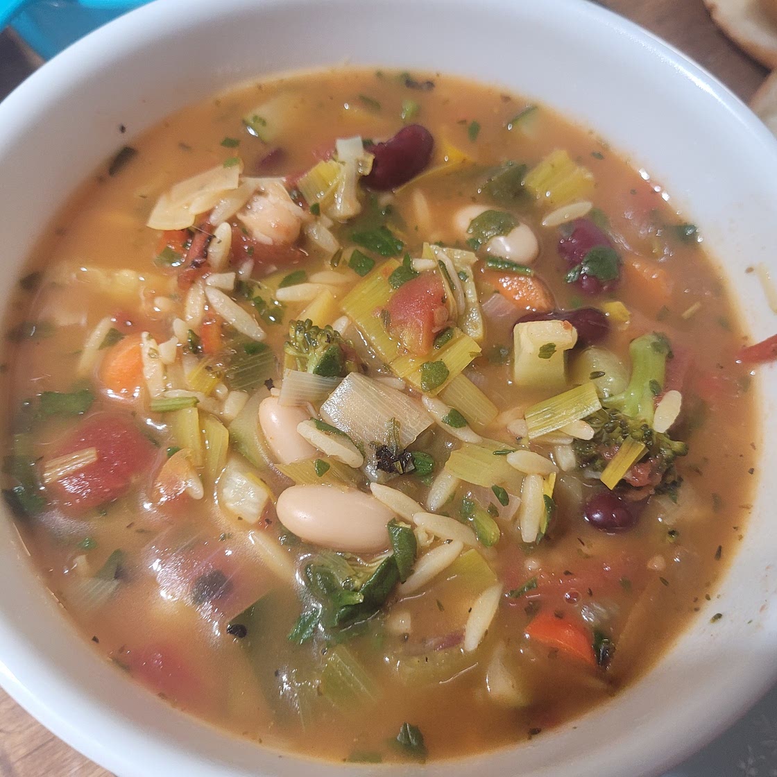 Minestrone soup
