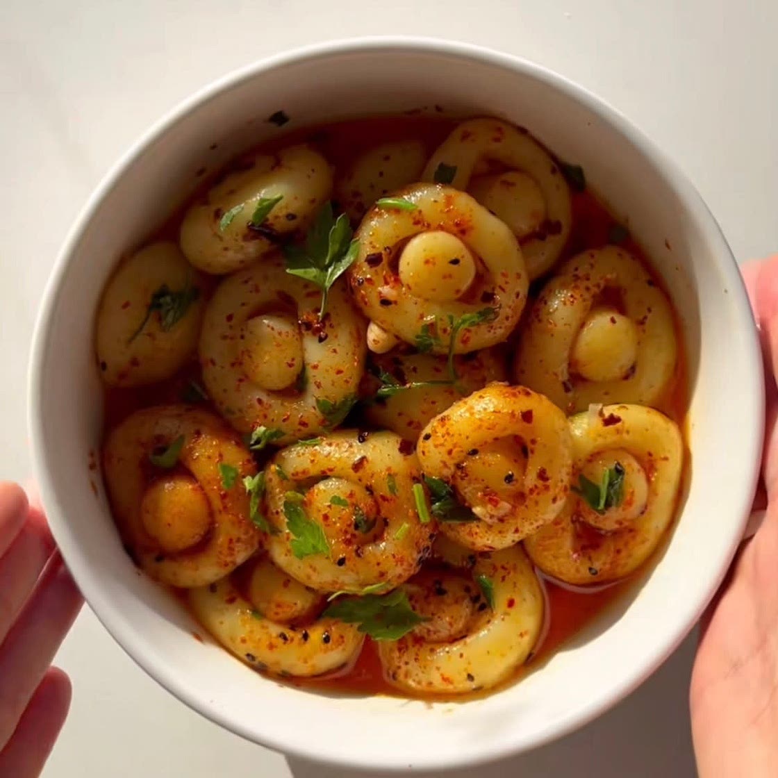 Tiktok Mushroom Gnocci