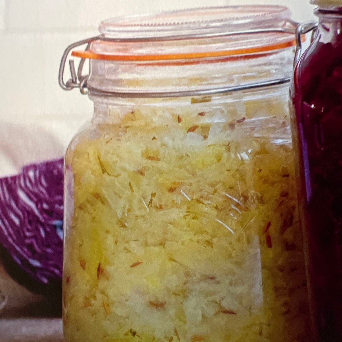 Apple, fennel & dill kraut