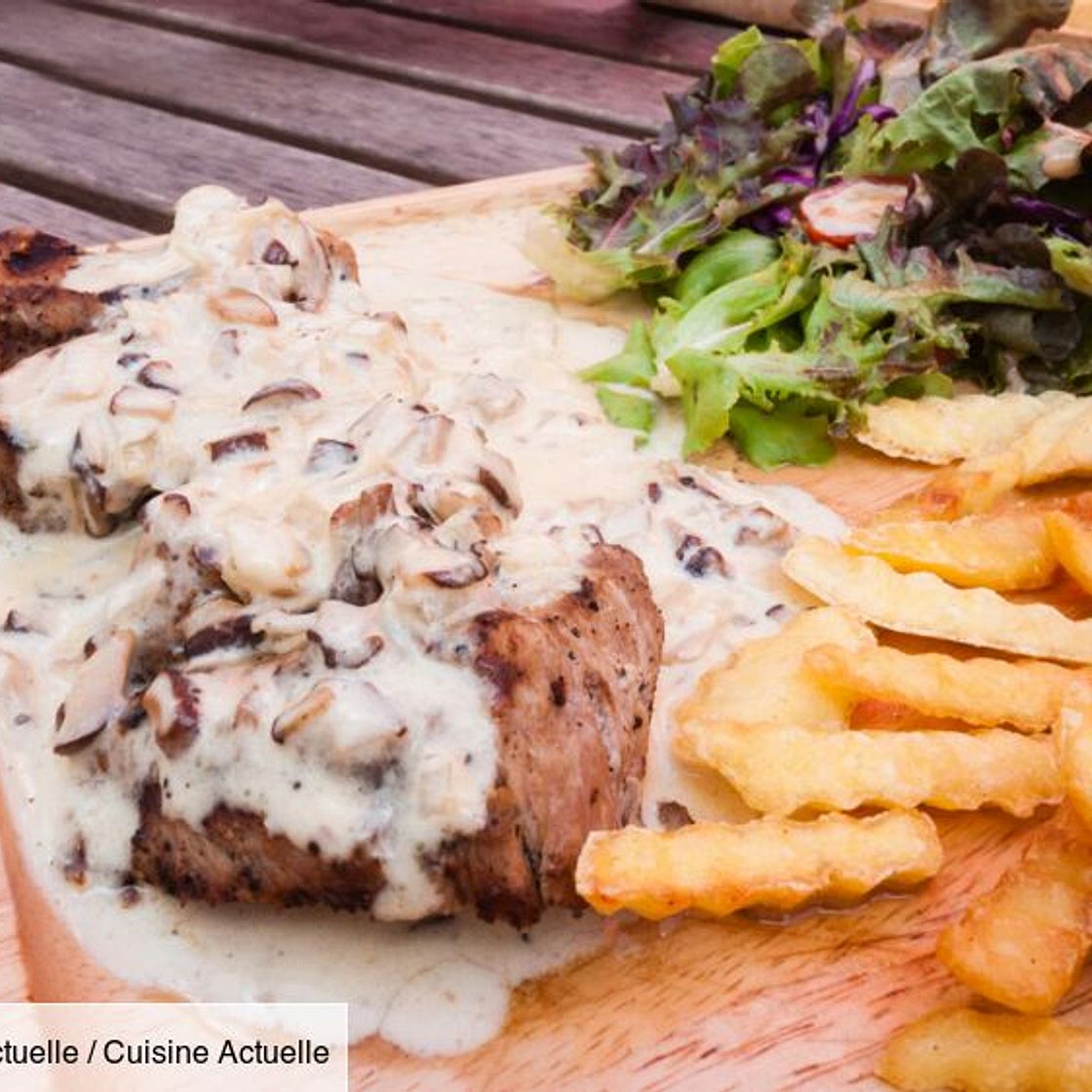 Filet mignon de porc aux échalotes