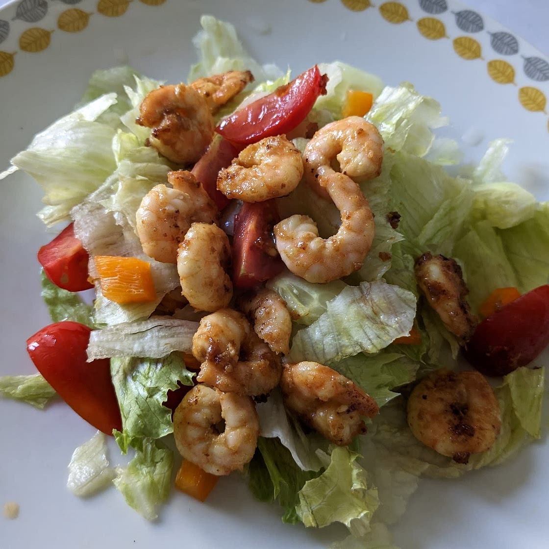 HONEY GARLIC PRAWNS