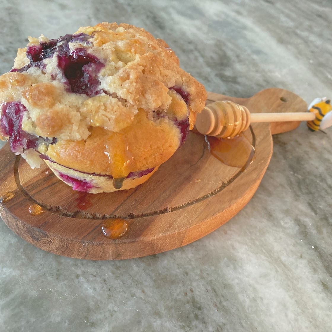 Blueberry muffins