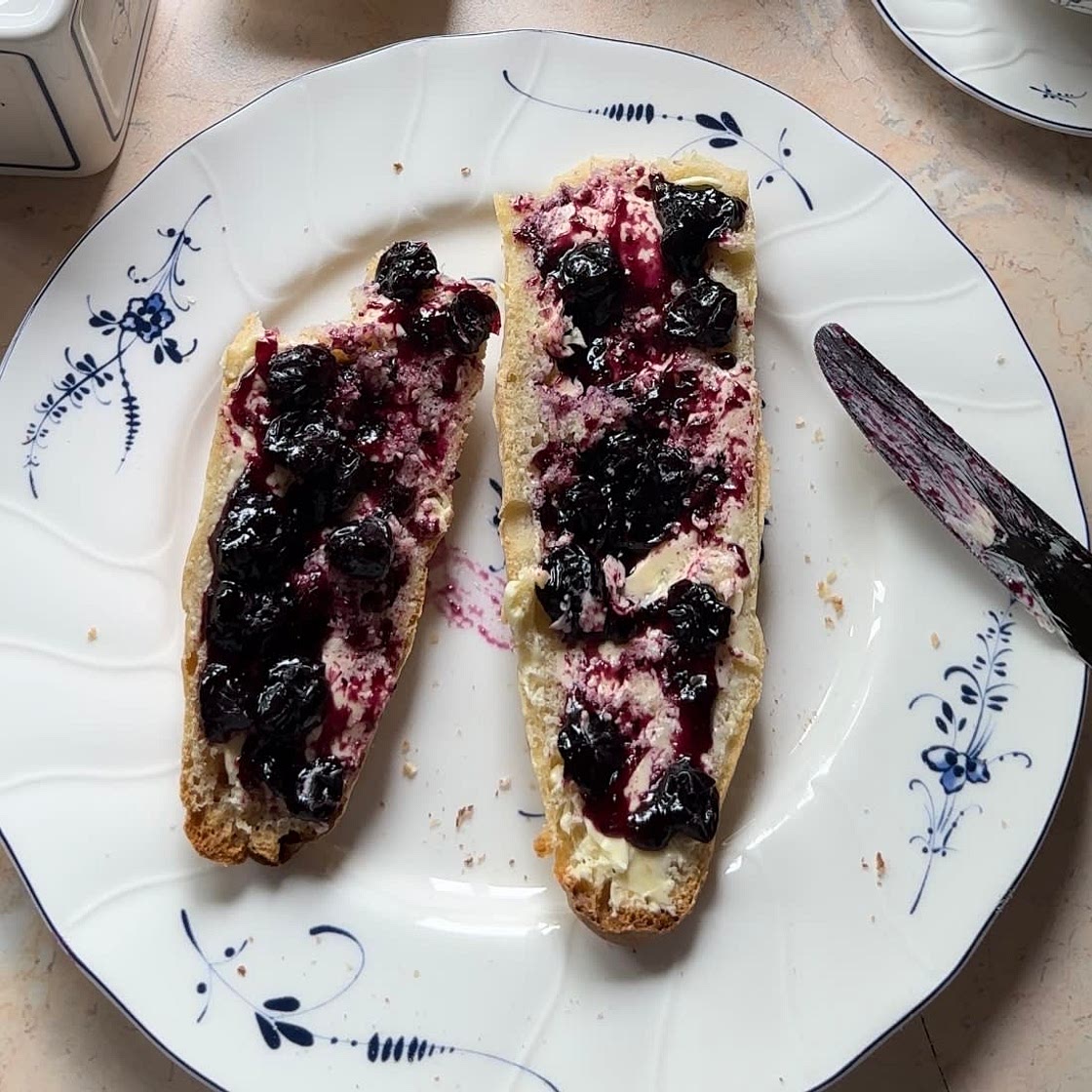 Blueberry jam 🫐