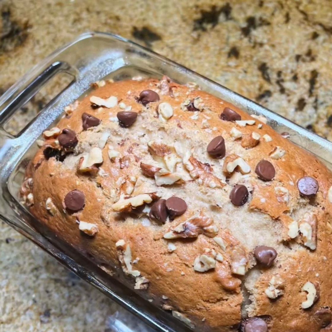 Banana Chocolate Walnut Bread ♡
