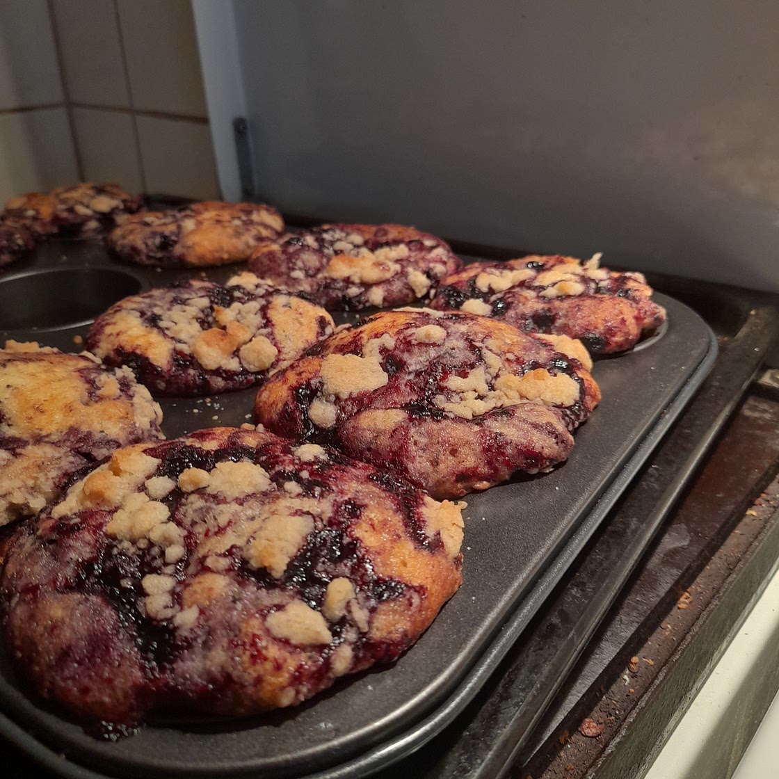 blueberry lemon muffins