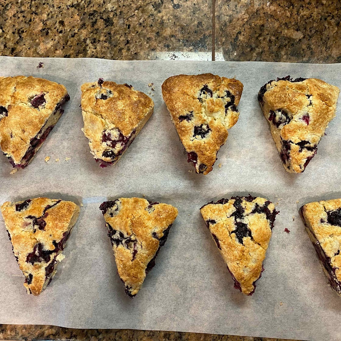My Favorite Blueberry Scones