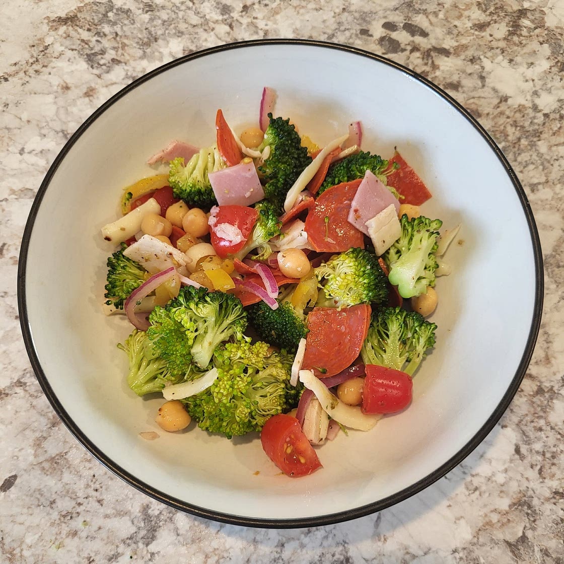 Italian Sub Broccoli Salad