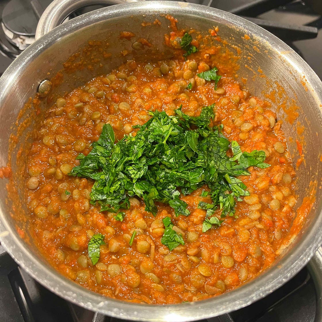 Saucy Moroccan-Spiced Lentils